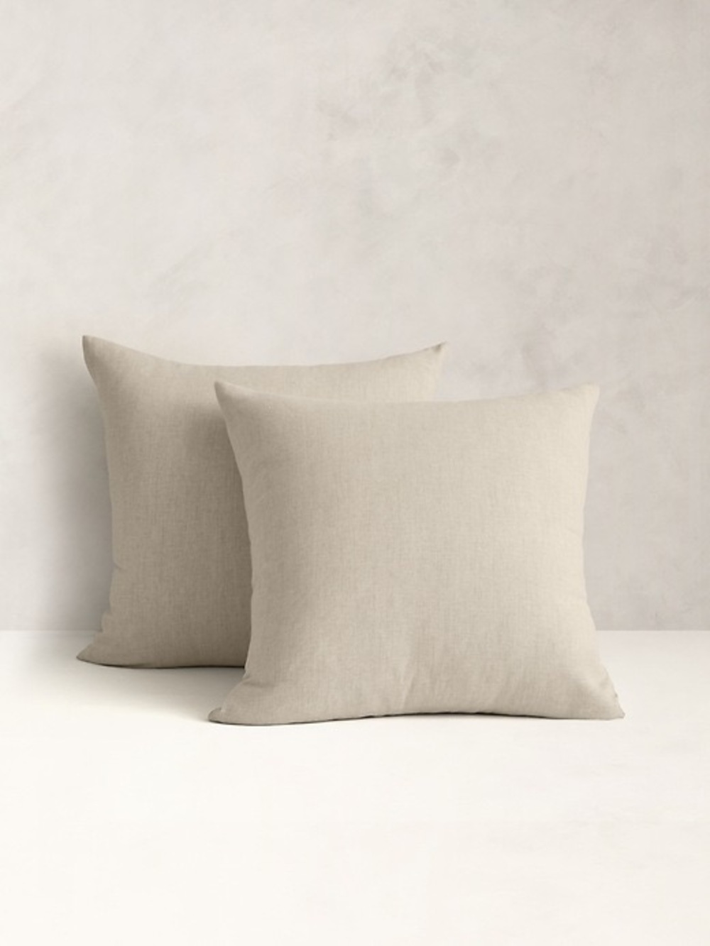 Cream Linen Cotton & Black Embroidered Duvet Cover Set, Banana Republic Cal King - Picture 4 of 7
